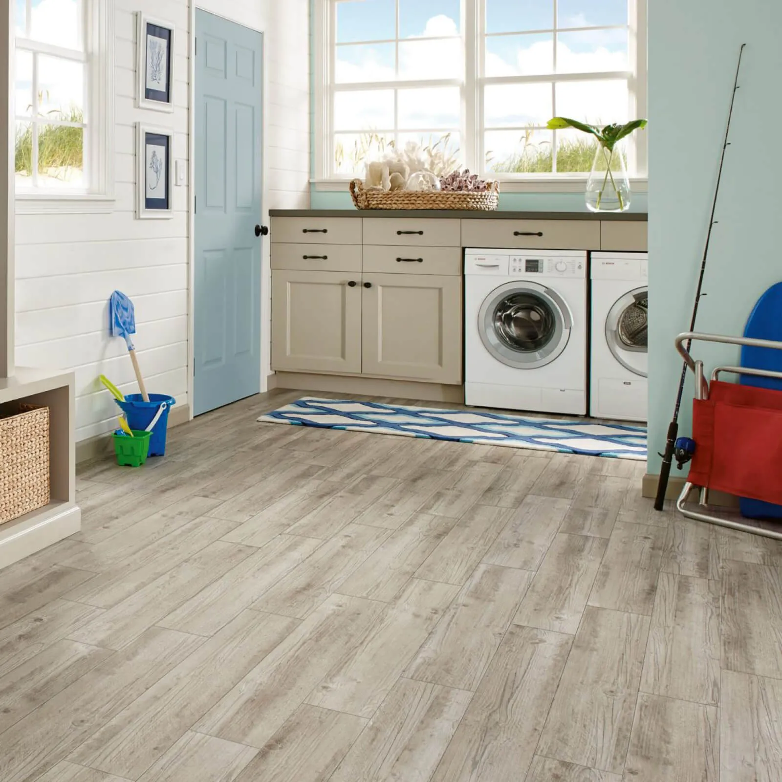 Laundry Room Luxury Vinyl Flooring | The Floor Store