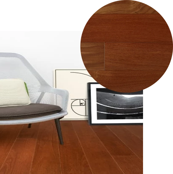 Indusparquet - Solid Hardwood - Santos Mahogany -