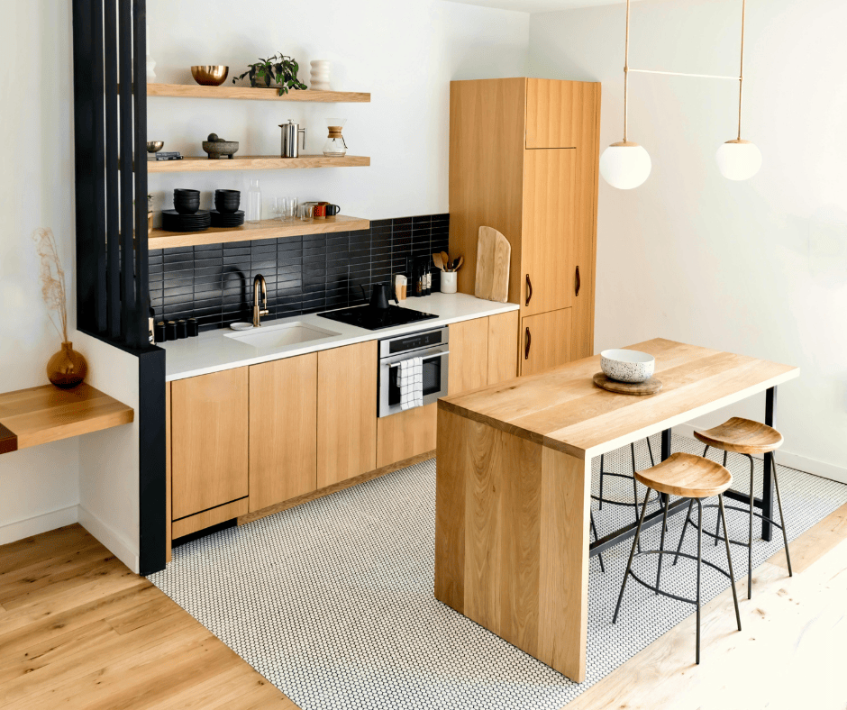 how to make a small kitchen look big in Santa Rosa, CA with The Floor Store